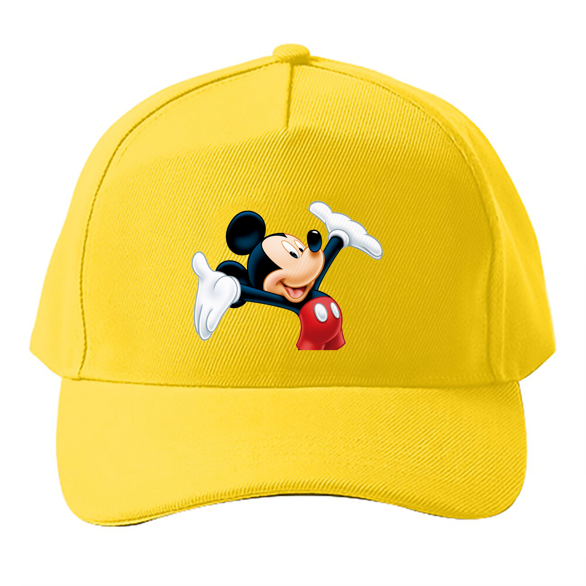 （画像用） ミッキーマウス Mickey Mouse ベースボールキャップ 綿100％ 男女兼用 帽子 スポーツ